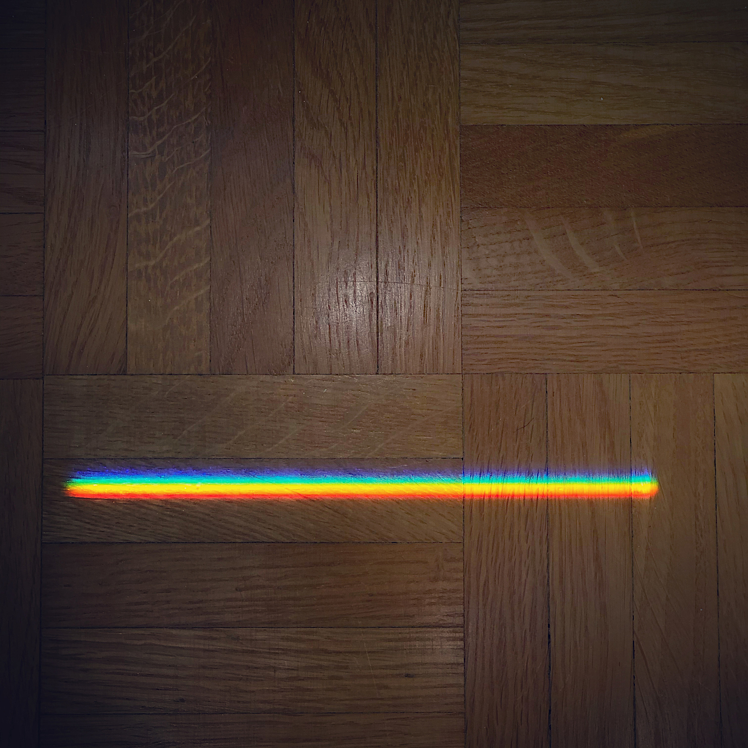 The straight rainbow