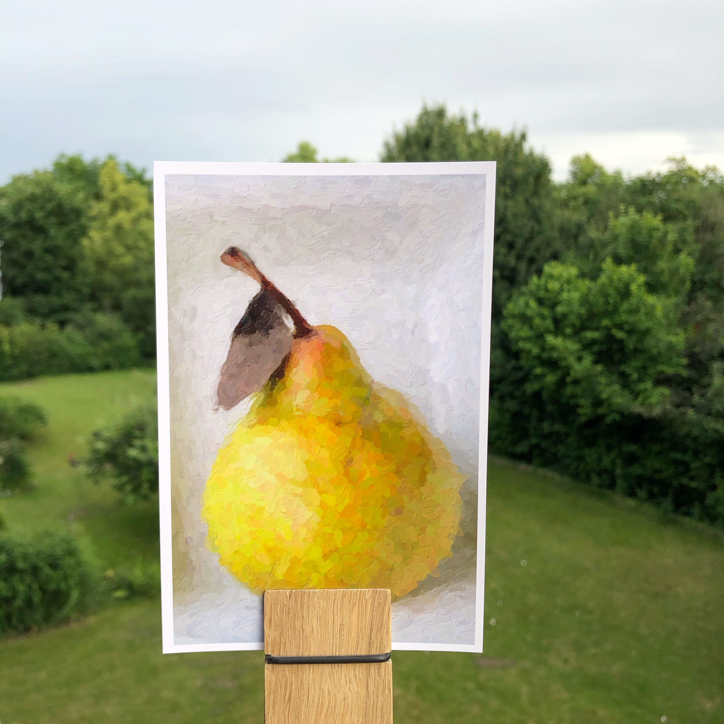 Pear in the wind